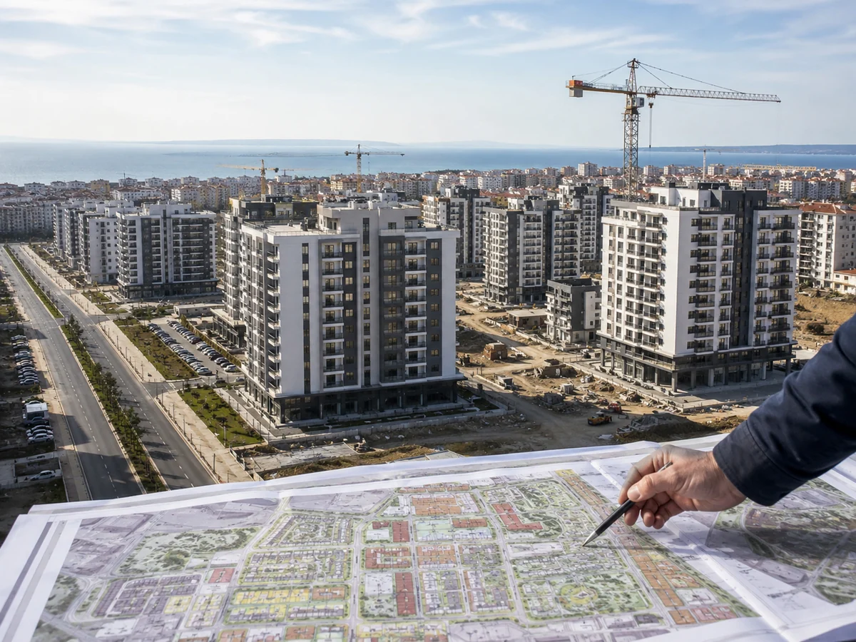 Tekirdağ'da şehir planlama ve yeni imar alanları