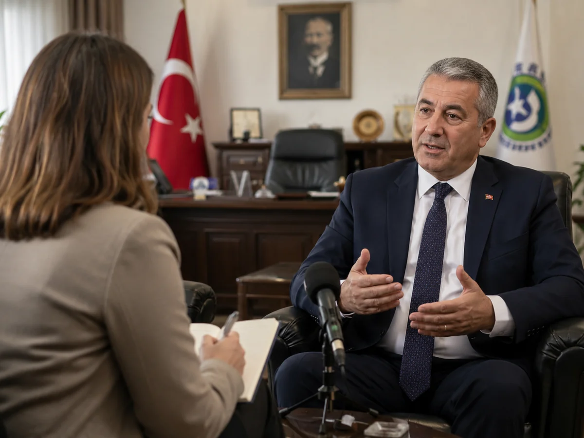 Belediye başkanıyla yapılan özel röportaj