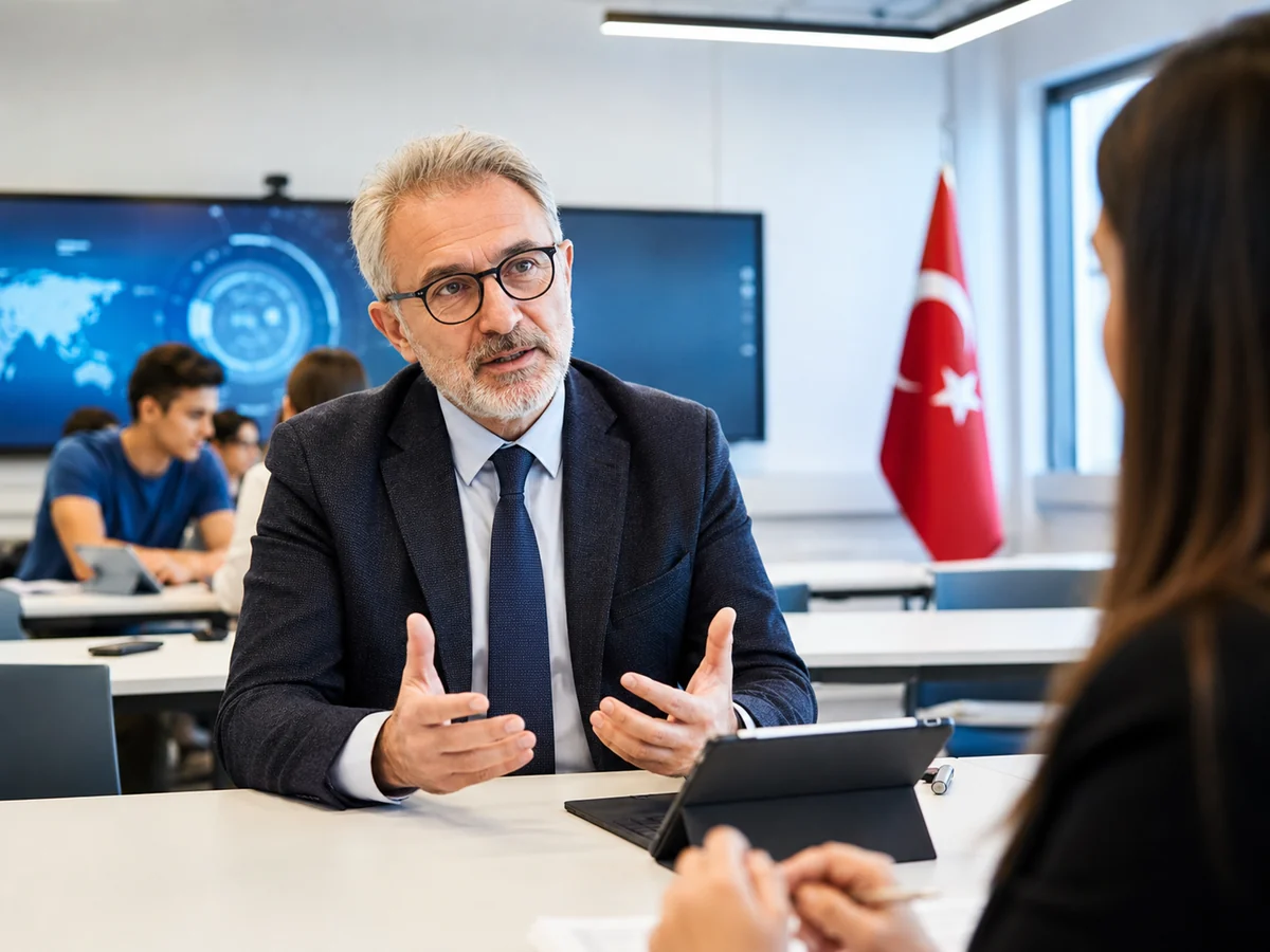 Eğitimde dijital dönüşüm konusunda yapılan akademik röportaj